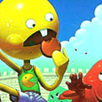 I had no idea Pac-Man was a junior high track runner. Awkward…